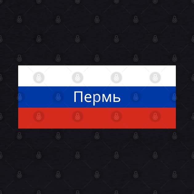 Perm City in Russian Flag by aybe7elf